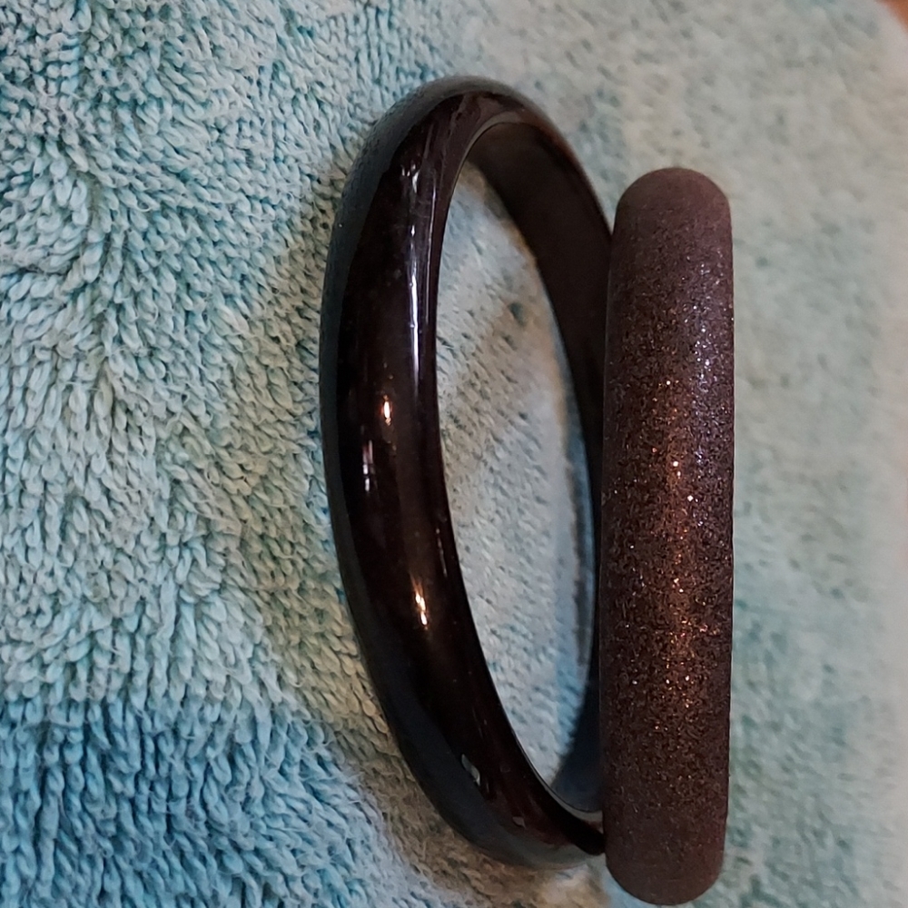 Black bracelets